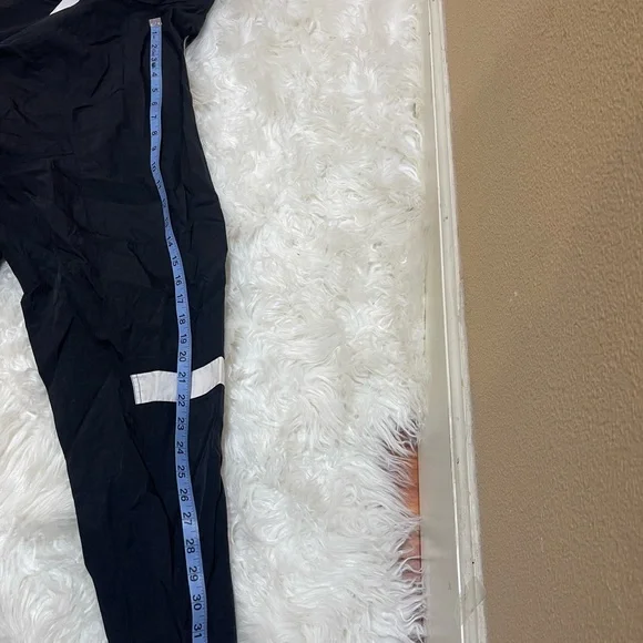 Vtg 90s Nike Center Swoosh Windbreaker Jacket 1/4 Zip Pullover Black Sz XL - Picture 9 of 10